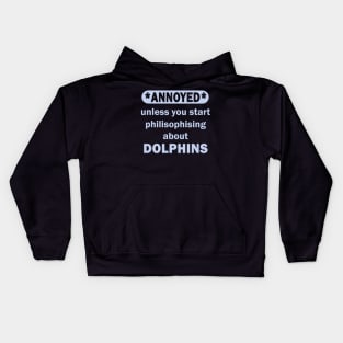 Dolphins Humpback Whale Diving Girls Earth Killer Whale Kids Hoodie